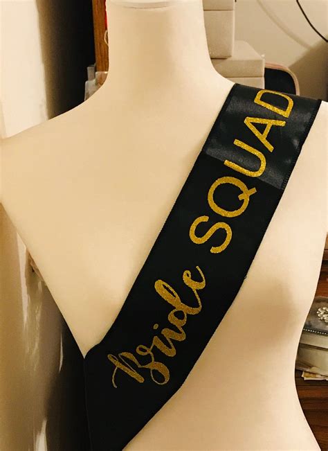 bachelorette bride sash